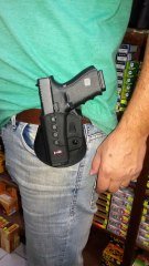 Fobus GL2-ND Solak Glock 19, 19X, 17, 22, 45, 23, 31, 32, 34, 35 için Kılıf (Tabanca Hariç)