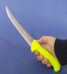 Heritagen Kıvrık Bonfile Bıçağı 21 cm Bıçak (Turuncu Bıçak)