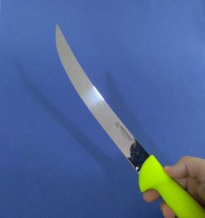 Heritagen Bıçak Kıvrık Düz Bonfile Bıçağı 26 cm (Turuncu)