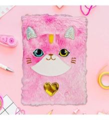 CC-9 SENSE PELUŞ KİLİTLİ HATIRA DEFTERİ -BRŞ