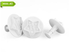 BUFFER® Enjektörlü Kurabiye Kalıpları (3 adet)