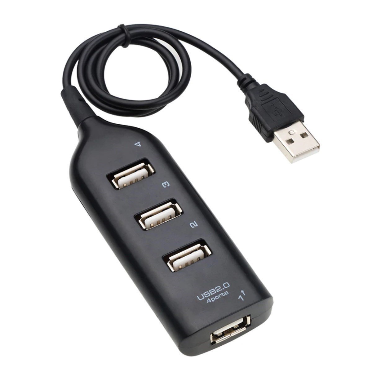 BUFFER® Çok Amaçlı 4 Port Girişli Güçlü Usb 2.0 Port Çoklayıcı Çoğaltıcı Adaptör Switch Splitter Hub