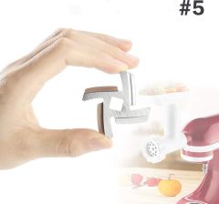 Karaca İnox 1201 Model Uyumlu Kıyma Makinesi Bıçağı, Paslanmaz 5 Numara Yedek Parça Bıçak