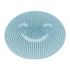 BUFFER® Silikon Fırçalı Banyo Masaj Matı ve  Ayaklar için Topuk Masaj Paspası