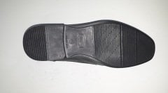 ERTAÇ DERİ ERKEK AYAKKABI BAĞCIKSIZ SİYAH