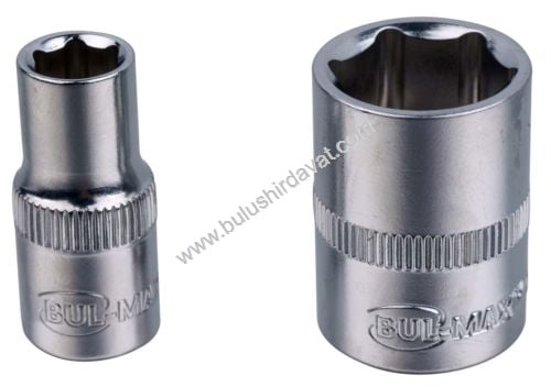 Bulmax 6 Kose 12mm 1/4 Lokma Bmx-2133 (5 Adet Gönderilir)