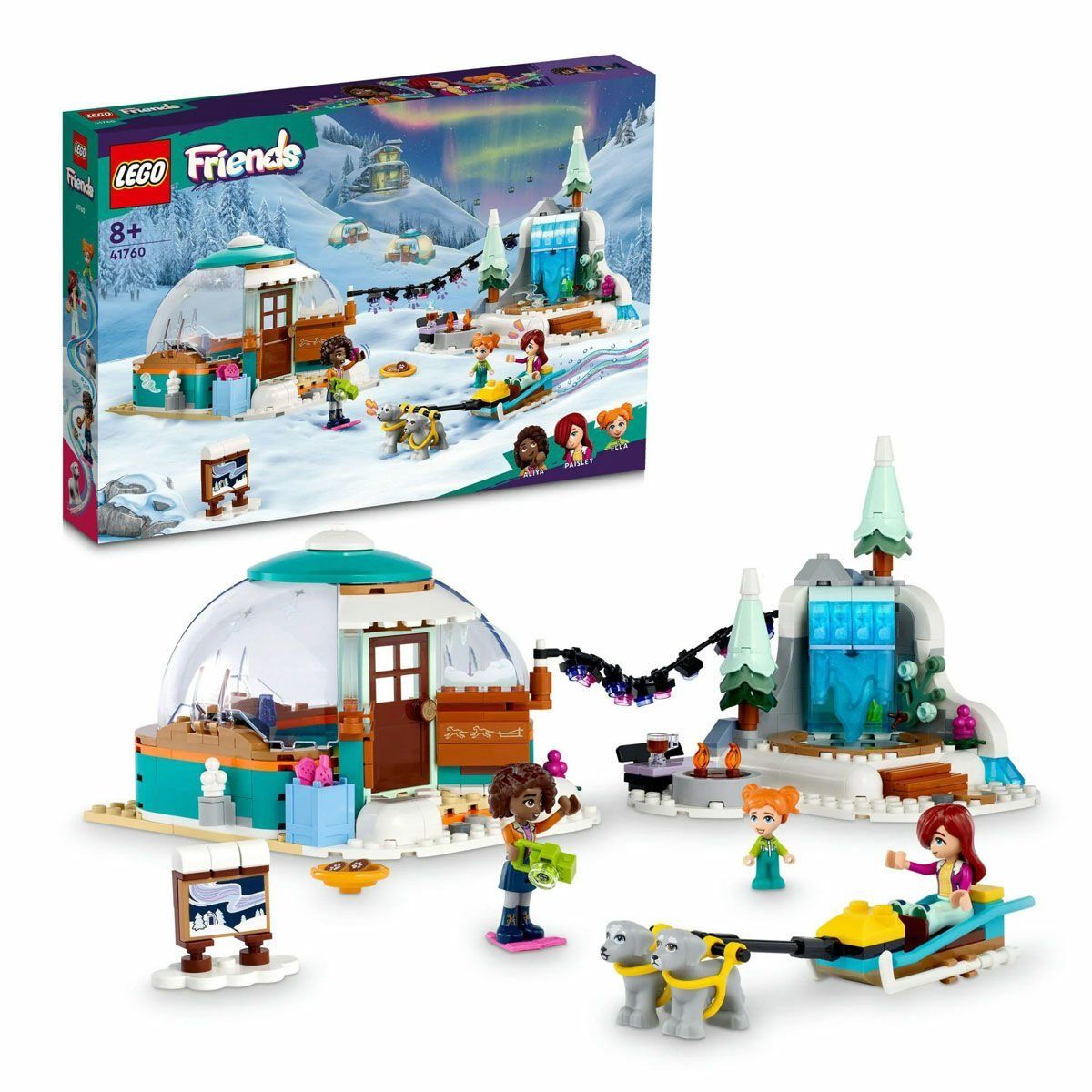 41760 LEGO® Friends - İgloo Tatili Macerası 491 parça +8 yaş