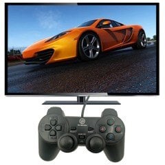 BUFFER®  Çift Titreşimli USB Kablolu Oyun Kolu PC Uyumlu Vibration Gamepad