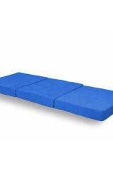 BUFFER® Çok Amaçlı Katlanır Taşınabilir Mavi Renk Sünger Yer Yatağı