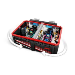 60444 Lego City F1 Garajı ve Mercedes-AMG ve Alpine Arabaları 678 parça +7 yaş