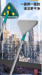 2 Bezli Üçgen Çek Çekli Mop Islak Mendil Uyumlu 150 cm