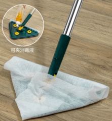 2 Bezli Üçgen Çek Çekli Mop Islak Mendil Uyumlu 150 cm