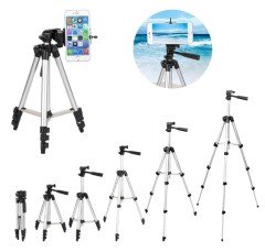 Telefon ve Kamera Tutucu Tripot Ayak 140 cm (Telefon Tutuculu)