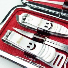BUFFER® Profesyonel 7 Parça Manikür Pedikür Seti Tırnak Bakımı MS-09