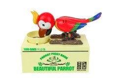 BUFFER® Parrot Piggy Bank Para Yiyen Papağan Kumbara