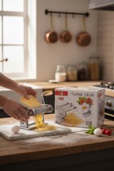 Tuğra Çelik Erişte ve Makarna Makinası 180 mm Büyük Boy