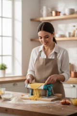 Tuğra Çelik Erişte ve Makarna Makinası 180 mm Büyük Boy