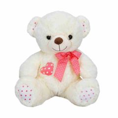 Kurdelalı Peluş Ayı 42 cm.