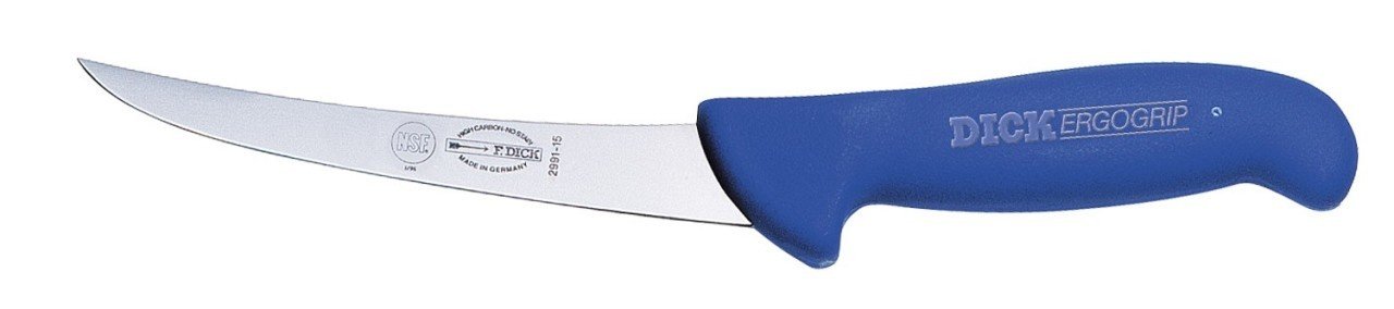 Alman malı FDICK 2991 ErgoGrip Sert Sıyırma ve Oyma Kasap Bıçağı 15 cm