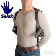 Fobus Glock Kılıf Seti 3lü Sol El, (Koltuk Altı, Şarjörlük ve GL2-ND-RT-LEFT Tabanca Kılıfı)