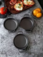 Akpa Döküm Granit Sahan Tavası AK 235 3'lü Set