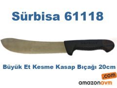 Sürbisa 61118 Karkas Doğrama ve Kesim Kasap Bıçağı 20cm
