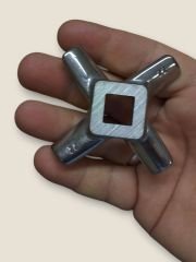 Paslanmaz Çelik No 22 Kıyma Makinesi Bıçağı (72,8mm) Yedek Bıçak