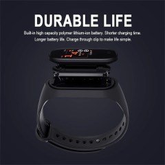 BUFFER® M4 Akıllı Bileklik Band M4 Su Geçirmez Renkli Ekran Bileklik