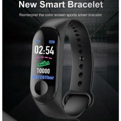 BUFFER® M3 Akıllı Bileklik Nabız ve Adım Ölçer