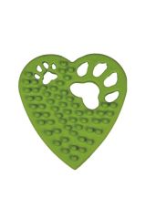 BUFFER® Kalp Şekilli Tırtıklı Evcil Hayvanlar İçin Diş Kaşıma Çiğneme Oyuncağı