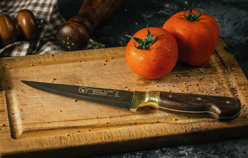 Cumhur Çelik 61012, Sivri Kemiksiz Sıyırma Bıçağı, Kurban Bıçak, Yek Pare