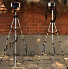 Telefon ve Kamera Tutucu Tripot Ayak 150 cm (Telefon Tutuculu)