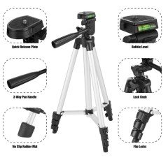 Telefon ve Kamera Tutucu Tripot Ayak 150 cm (Telefon Tutuculu)