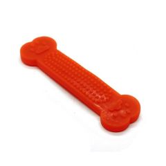 BUFFER®  Tırtıklı Yüzey Köpek Diş Kaşıma Kemiği Plastik Kemik Diş Temizleme Oyuncağı