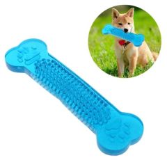 BUFFER®  Tırtıklı Yüzey Köpek Diş Kaşıma Kemiği Plastik Kemik Diş Temizleme Oyuncağı