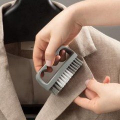 BUFFER® Tutamaçlı Plastik Pratik Tırnak ve Kıyafet Yaka Temizlik Fırçası- TP-113