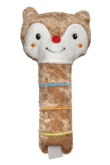 BUFFER® Ses Çıkaran Maskot Tüylü Oyuncak Peluş Köpek Oyuncağı