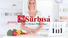 Sürbisa 61701 Soğan Kokoreç Birek Doğrama Bıçağı 20,5cm