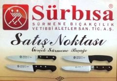 Sürbisa 61701 Soğan Kokoreç Birek Doğrama Bıçağı 20,5cm