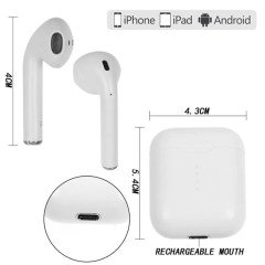 BUFFER® İ11-Tws Kablosuz Bluetooth 5.0 Tuşsuz Dokunmati̇k Stereo Kulaklik