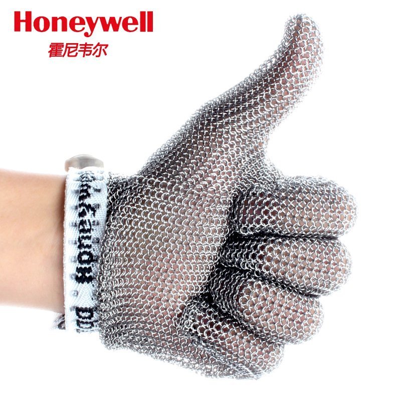 Honeywell Chainex Kesilmez Çelik Örgü Eldiven No:1 XS Yeşil
