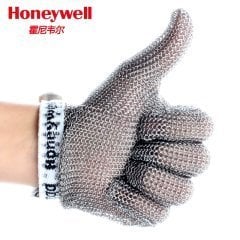 Honeywell Chainex Kesilmez Çelik Örgü Eldiven No:3 Medium Kırmızı