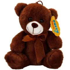 0998 SUN-JHN-PFF-SK PELUŞ AYI OTURAN KURDELELİ 21CM 2R