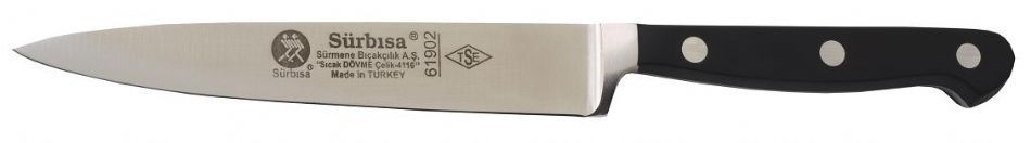 Sürbisa 61902 Dövme Sebze Bıçağı Çelik:15cm Toplam:25cm