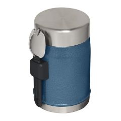 Stanley Klasik Paslanmaz Çelik Yemek Termosu Kaşıklı 0,40 LT 0,40 LT - Koyu Mavi