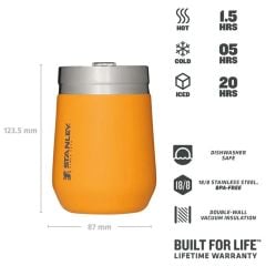 Stanley Go Everyday Tumbler Termos Bardak 0.29 LT 0.29 LT - Turuncu