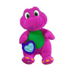 HYG89 Fisher-Price Kalp Yapan Barney Pelüş Oyuncağı