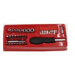 BUFFER® Lokma ve Bits Anahtar Seti Takımı 36 Parça Tornavida Takımı