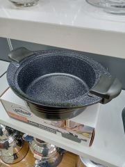 Gülsan 24 cm Vakumlu Buharlı Basık Seramik Düdüklü Tencere (4 LT)