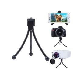 Telefon ve Kamera İçin Esnek Metal Mini Tripod (11 cm)